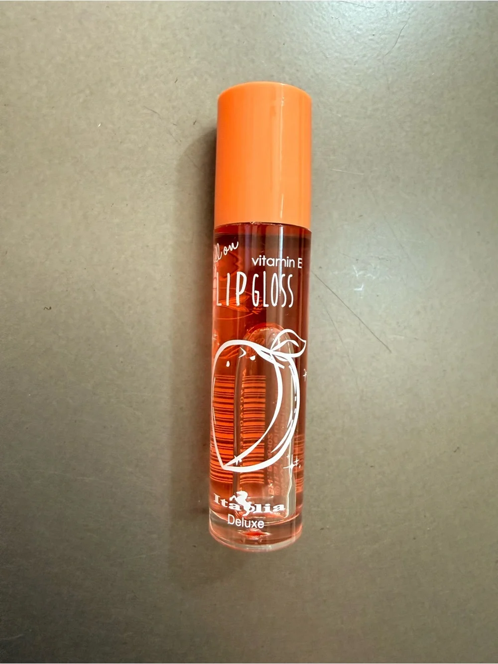 Italia Deluxe Roll-on Lip Gloss - Peach